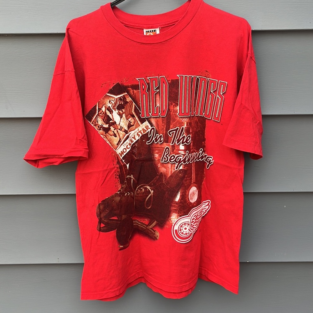 90s Detroit Red Wings T-Shirt / Medium